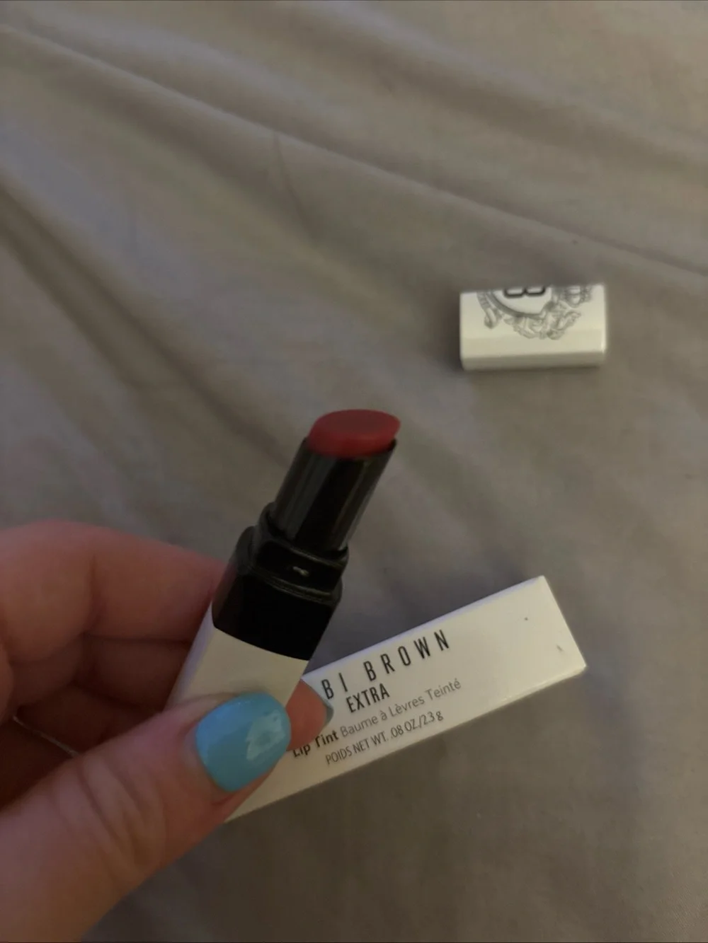 Bobbi Brown Extra Lip Tint Bare Raspberry 619 Tinted Lip Balm 0.08oz New In Box